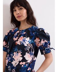 Phase Eight - Caris Printed Cotton Blouse - Lyst