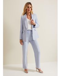 Phase Eight - Alexis Pleat Waistband Suit Trouser - Lyst