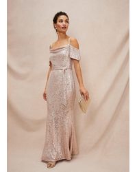 Phase Eight - 's Poppy Off The Shoulder Sequin Dress - Lyst