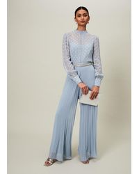 Phase Eight - Charley Pleated Jumpsuit - Lyst