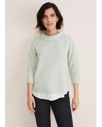 Phase Eight - 's Mica Textured Top - Lyst