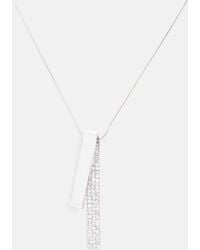 Phase Eight - Silver Sue Sparkle Pendant Necklace - Lyst