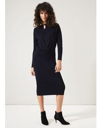 Phase Eight - 's Annis Twist Knit Dress - Lyst