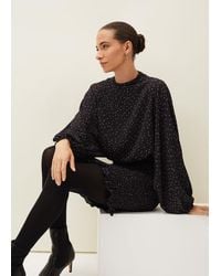 Phase Eight - Becca Spot Print Dress - Lyst