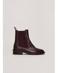 Phase Eight - Leather Ankle Boots - Lyst