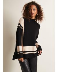 Phase Eight - 's Kayleigh Striped Chunky Knit Jumper - Lyst