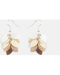 Phase Eight - Ella Leaf Drop Earrings - Lyst