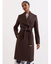 Phase Eight - Nicci Belted Wool Coat - Lyst
