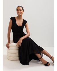 Phase Eight - Penelope Textured Midaxi Dress - Lyst