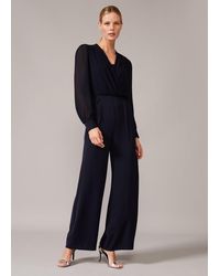 Phase Eight - Jass Chiffon Bodice Jumpsuit - Lyst