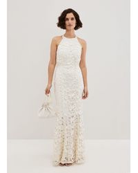 Phase Eight - Olivia Bridal Lace Maxi Dress - Lyst