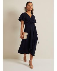 Phase Eight - Petite Julissa Wrap Dress - Lyst