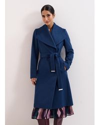 Phase Eight - Petite Nicci Belted Wool Coat - Lyst
