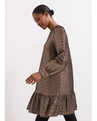 Phase Eight - Frances Jaquard Shift Mini Dress - Lyst