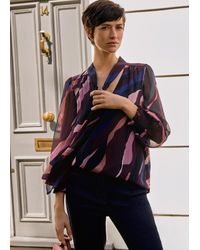 Phase Eight - Selby Stripe Blouse - Lyst