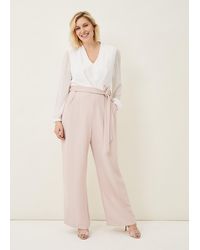 Phase Eight - Audrey Two Tone Jumpsuit - Lyst