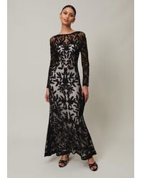 Phase Eight - Hermione Tapework Maxi Dress - Lyst