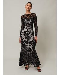 Phase Eight - Hermione Tapework Maxi Dress - Lyst