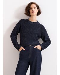 Phase Eight - Amelie Sequin Boxy Jumper - Lyst