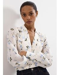 Phase Eight - Isadora Floral Print Shirt - Lyst