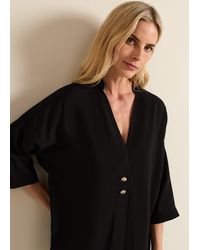 Phase Eight - Cynthia Button Detail Shirt - Lyst