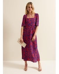 Phase Eight - Ayesha Floral Midaxi Dress - Lyst