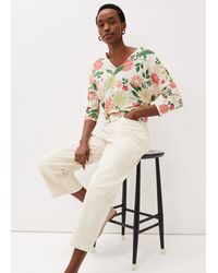 Phase Eight - Lily Floral Print Top - Lyst