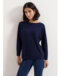 Phase Eight - Long Line Cristine Knit Jumper - Lyst