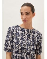 Phase Eight - 's Poppie Leaf Print Top - Lyst