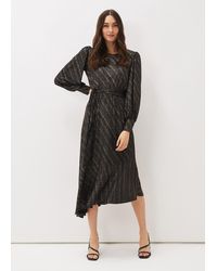 Phase Eight - Clairette Asymmetric Sparkle Dress - Lyst