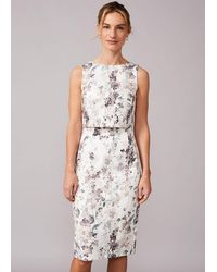 phase eight gracie floral scuba dress