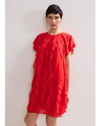 Phase Eight - Claudette Frill Dress - Lyst