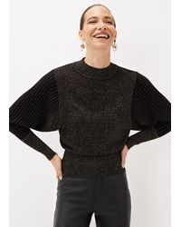 Phase Eight - 's Gigi Batwing Sleeve Sparkle Knit Top - Lyst