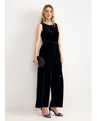 Phase Eight - Marta Velvet Jumpsuit - Lyst