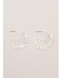 Phase Eight - Sunray Hoop Earrings - Lyst