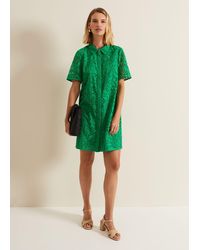 Phase Eight - 's Nicky Broderie Swing Dress - Lyst