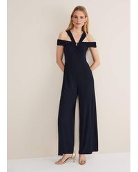 Phase Eight - Dulce Off Shoulder Jumpsuit - Lyst
