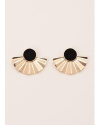 Phase Eight - Velvet Fan Earrings - Lyst