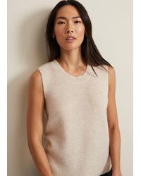 Phase Eight - Daniella Mohair Knitted Tank - Lyst