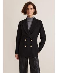 Phase Eight - Kiana Boucle Longline Blazer - Lyst
