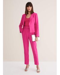 Phase Eight - Adria Belted Cigarette Trousers - Lyst