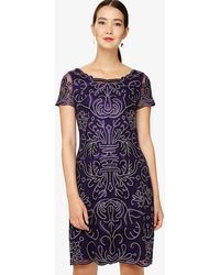 Phase Eight - Talia Embroidered Dress - Lyst