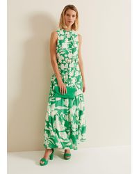 Phase Eight - Kara Print Maxi Dress - Lyst