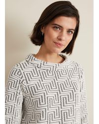 Phase Eight - 's Rena Textured Top - Lyst