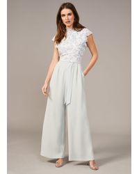 phase eight green ellise lace bodice dress