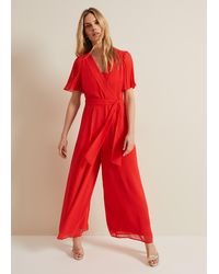Phase Eight - 's Kendall Pleat Jumpsuit - Lyst