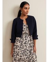 Phase Eight - Petite Zoelle Bow Jacket - Lyst