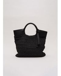 Phase Eight - Straw Shopper Bag - Lyst