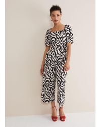 Phase Eight - Sara Ikat Wide Leg Jumpsuit - Lyst