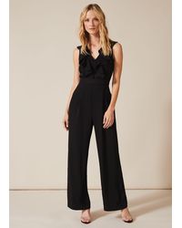 Phase Eight - Linda Frill Wrap Jumpsuit - Lyst